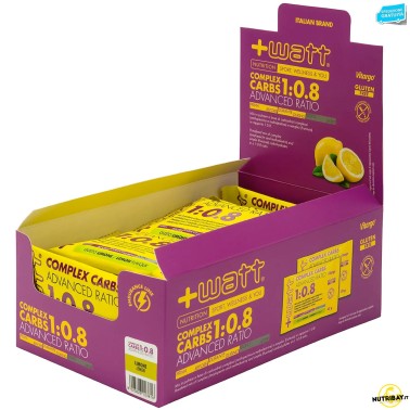 +Watt Complex Carbs Advanced Ratio 1:0.8 - 15 bustine da 42 gr CARBOIDRATI - ENERGETICI