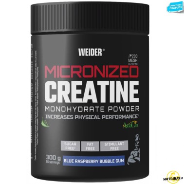 Weider Micronized Creatine Monohydrate Powder - 300 gr CREATINA