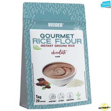 Weider Gourmet Rice Flour - 1 Kg AVENE - ALIMENTI PROTEICI