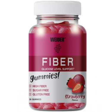 Weider Fiber Gummies - 36 caramelle gommose BENESSERE-SALUTE