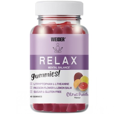 Weider Relax Gummies - 40 caramelle gommose BENESSERE-SALUTE