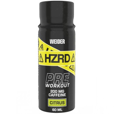 Weider HZRD Shot Pre Workout - 1 shot da 60 ml PRE ALLENAMENTO