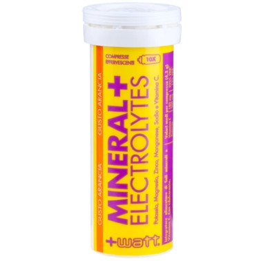 +watt - Mineral + Electrolytes 10 Compresse magnesio vitamine potassio minerali SALI MINERALI