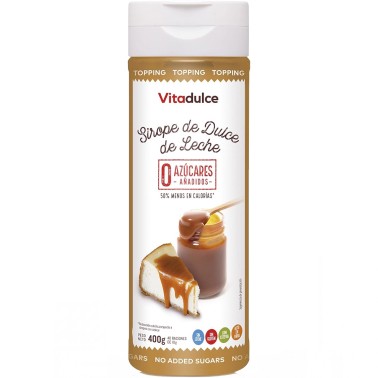 Servivita Vitadulce Topping Sciroppo 0 Zuccheri - 400 gr ZERO CALORIE