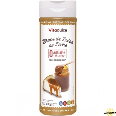 Servivita Vitadulce Topping Sciroppo 0 Zuccheri - 400 gr ZERO CALORIE