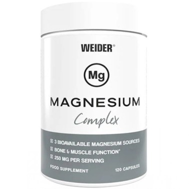 Weider Mg Magnesium Complex - 120 caps SALI MINERALI
