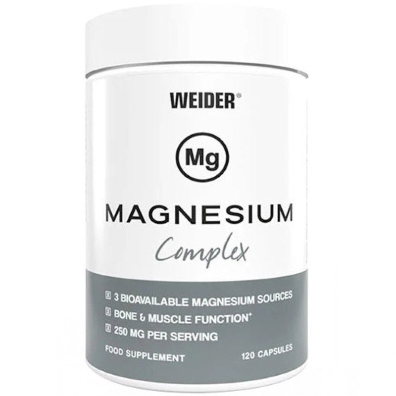Weider Mg Magnesium Complex - 120 caps SALI MINERALI
