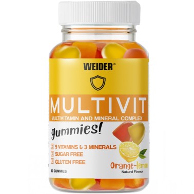 Weider Multivit Gummies - 80 caramelle gommose VITAMINE