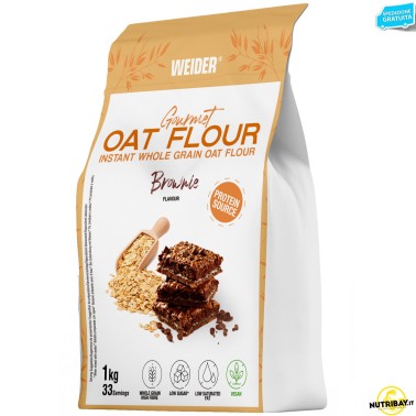 Weider Gourmet Oat Flour - 1 Kg AVENE - ALIMENTI PROTEICI