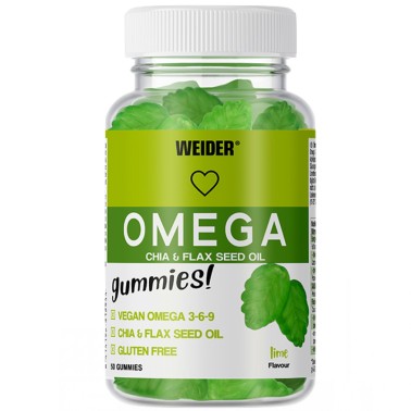 Weider Omega Gummies - 50 gummies OMEGA 3