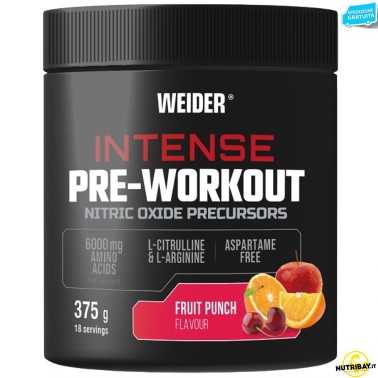 Weider Intense Pre-Workout - 375 gr PRE ALLENAMENTO