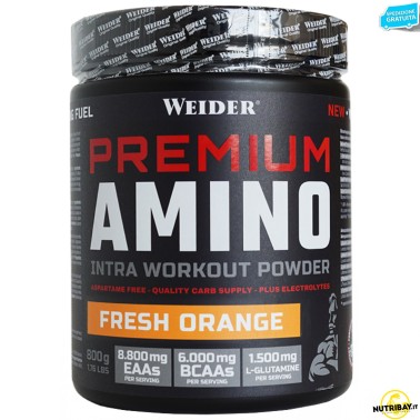 Weider Premium Amino Intra Workout Powder - 800 gr AMINOACIDI COMPLETI / ESSENZIALI