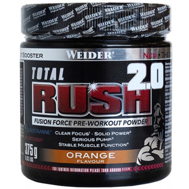 Weider Total Rush 2.0 - 375 gr PRE ALLENAMENTO
