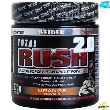 Weider Total Rush 2.0 - 375 gr PRE ALLENAMENTO