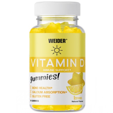 Weider Vitamin D Gummies - 50 caramelle gommose VITAMINE