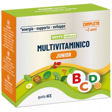 Why Nature Multivitaminico Junior - 10 bustine da 3 gr VITAMINE