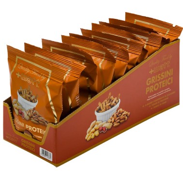 +Watt Grissini Proteici - box 10 confezioni da 50 gr AVENE - ALIMENTI PROTEICI