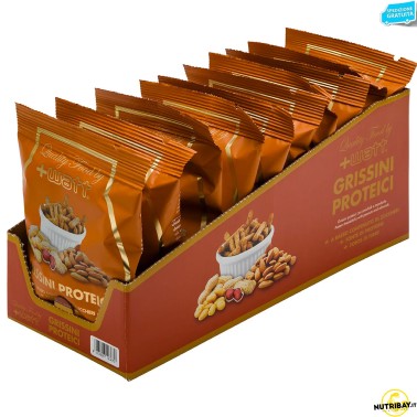 +Watt Grissini Proteici - box 10 confezioni da 50 gr AVENE - ALIMENTI PROTEICI
