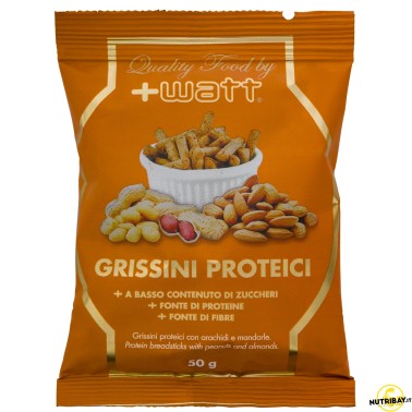 +Watt Grissini Proteici - confezione da 50 gr AVENE - ALIMENTI PROTEICI