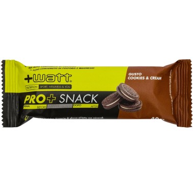+Watt Pro+ Snack - 1 barretta da 40 gr BARRETTE ENERGETICHE