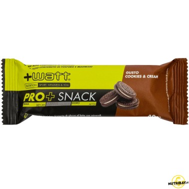 +Watt Pro+ Snack - 1 barretta da 40 gr BARRETTE ENERGETICHE