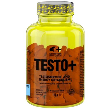 4+ Nutrition Testo+ - 90 cpr TONICI