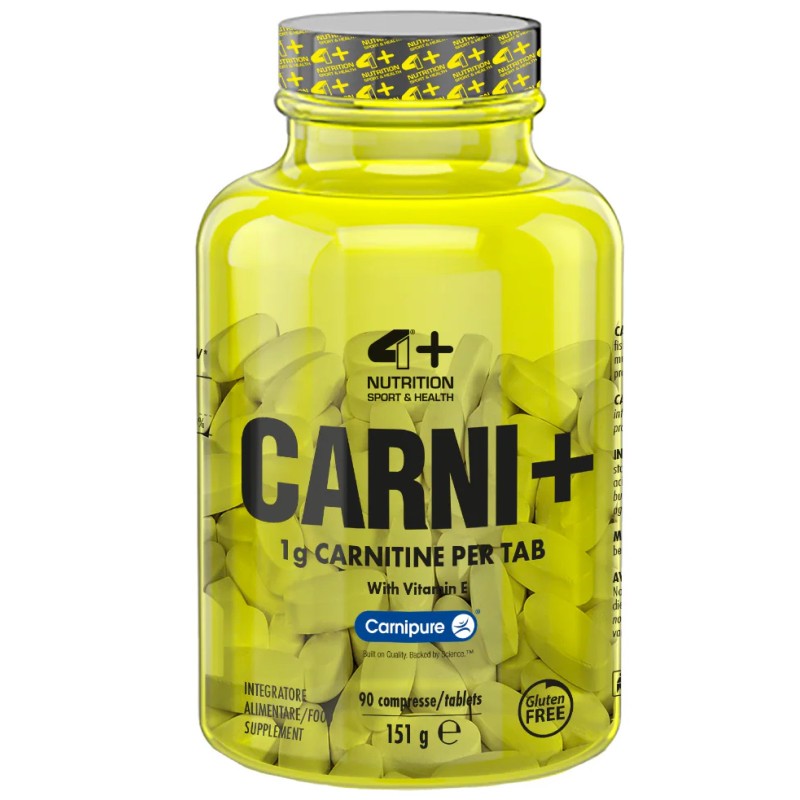 4+ Nutrition Carni+ - 90 cpr CARNITINA