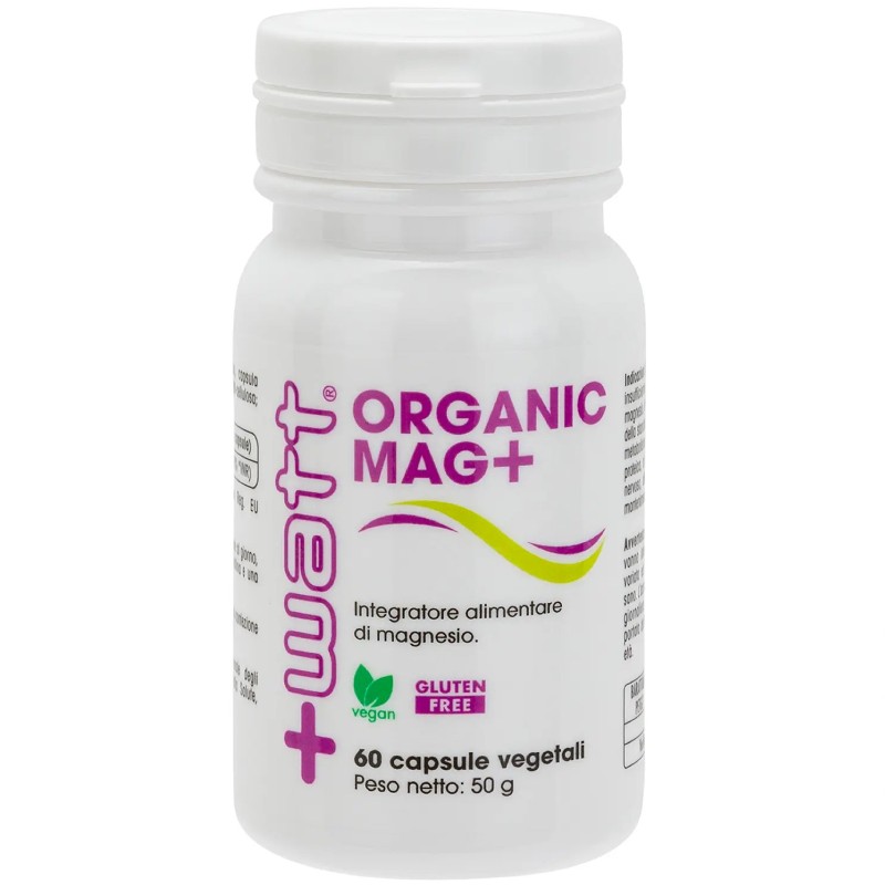 +Watt Organic Mag+ - 60 caps SALI MINERALI