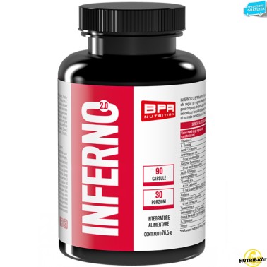Bpr Nutrition Inferno 2.0 - 90 caps BRUCIA GRASSI TERMOGENICI