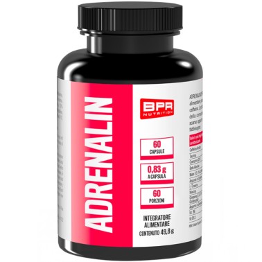 Bpr Nutrition Adrenalin - 60 caps PRE ALLENAMENTO