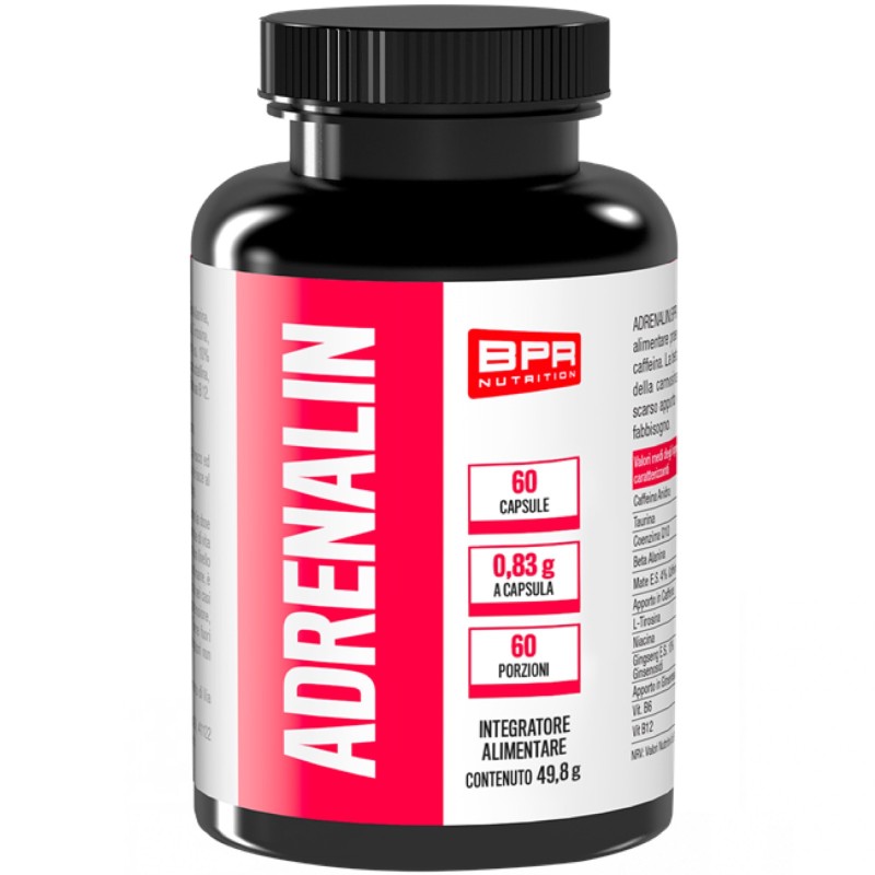 Bpr Nutrition Adrenalin - 60 caps PRE ALLENAMENTO