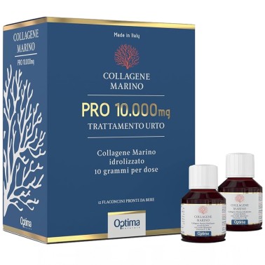Optima Collagene Marino Pro 10.000 mg - 12 flaconcini da 50 ml BENESSERE ARTICOLAZIONI