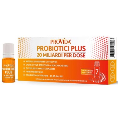 Optima Provida Probiotici Plus - 7 flaconcini da 8 ml BENESSERE-SALUTE