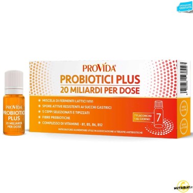 Optima Provida Probiotici Plus - 7 flaconcini da 8 ml BENESSERE-SALUTE