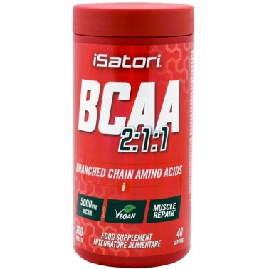 Isatori Bcaa s 200 Aminoacidi Ramificati Vitamine B1 B6 B12 AMINOACIDI BCAA