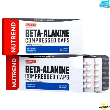 NUTREND Beta-Alanine Compressed Caps 90 capsule PRE ALLENAMENTO