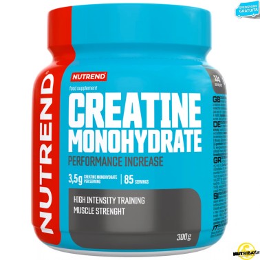 NUTREND Creatine Monohydrate 300 grammi CREATINA