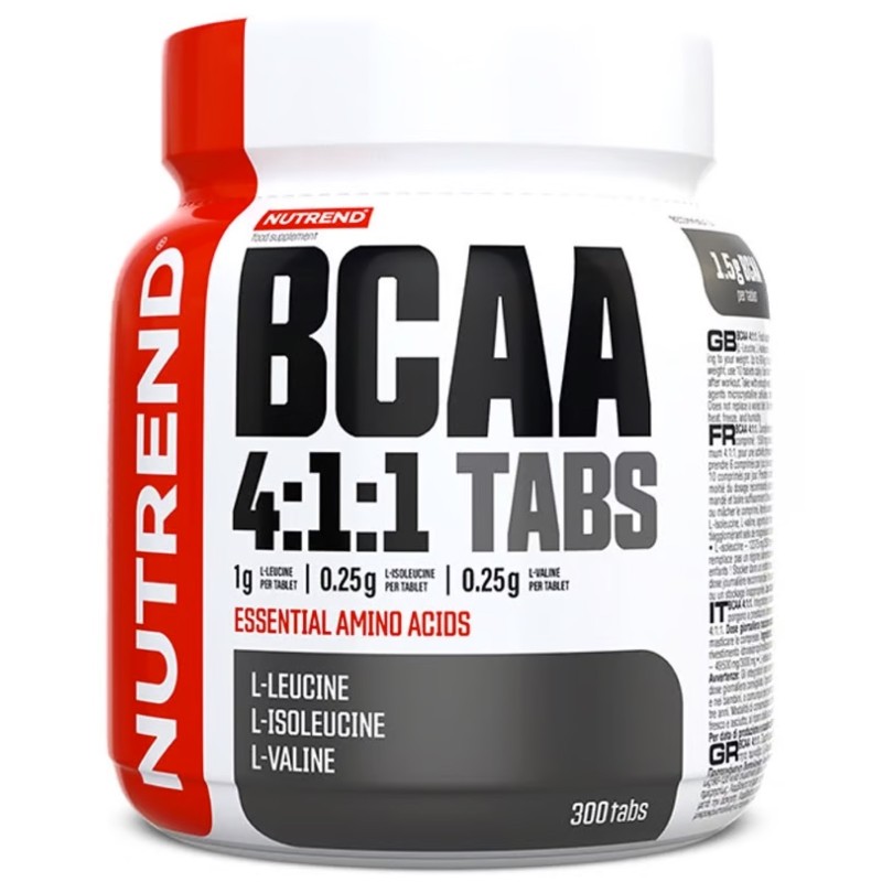 NUTREND BCAA 4:1:1 300 compresse AMINOACIDI 3.1.2 - 4.1.1 - 10.1.1 - 12.1.1