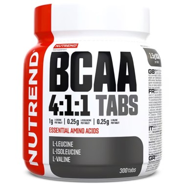 NUTREND BCAA 4:1:1 300 compresse AMINOACIDI 3.1.2 - 4.1.1 - 10.1.1 - 12.1.1
