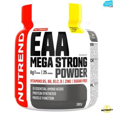 NUTREND EAA Mega Strong Powder – 300 gr AMINOACIDI COMPLETI / ESSENZIALI