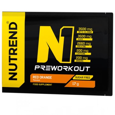 NUTREND N1 Pre-Workout - 1 bustina da 17 gr PRE ALLENAMENTO