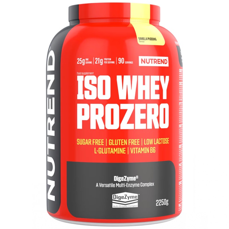 Nutrend Iso Whey ProZero - 2,25 Kg PROTEINE
