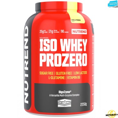 Nutrend Iso Whey ProZero - 2,25 Kg PROTEINE