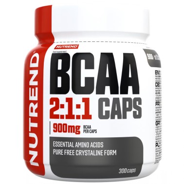 NUTREND Bcaa 2:1:1 Caps - 300 caps AMINOACIDI BCAA