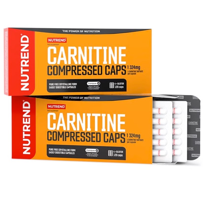 NUTREND Carnitine Compressed - 120 caps CARNITINA