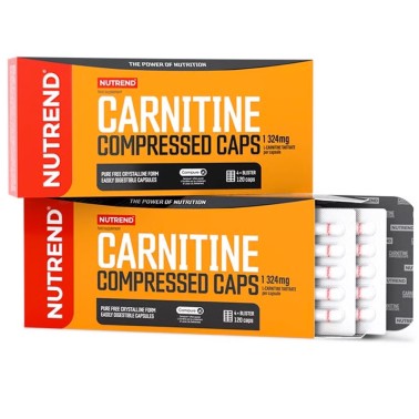 NUTREND Carnitine Compressed - 120 caps CARNITINA
