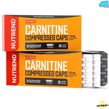 NUTREND Carnitine Compressed - 120 caps CARNITINA