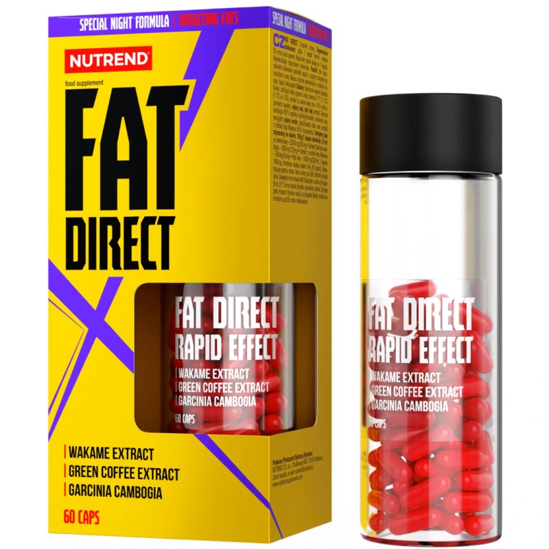 NUTREND Fat Direct - 60 caps BRUCIA GRASSI TERMOGENICI