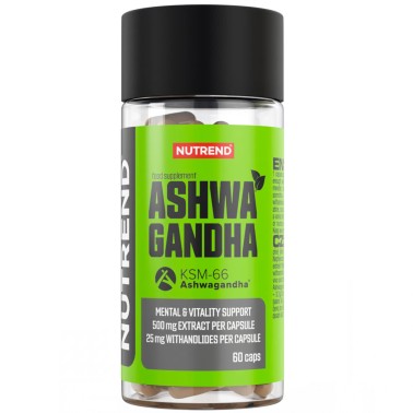 NUTREND Ashwagandha - 60 caps TONICI
