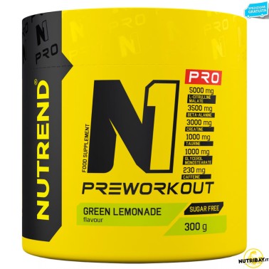 NUTREND N1 Pro Preworkout - 300 gr PRE ALLENAMENTO